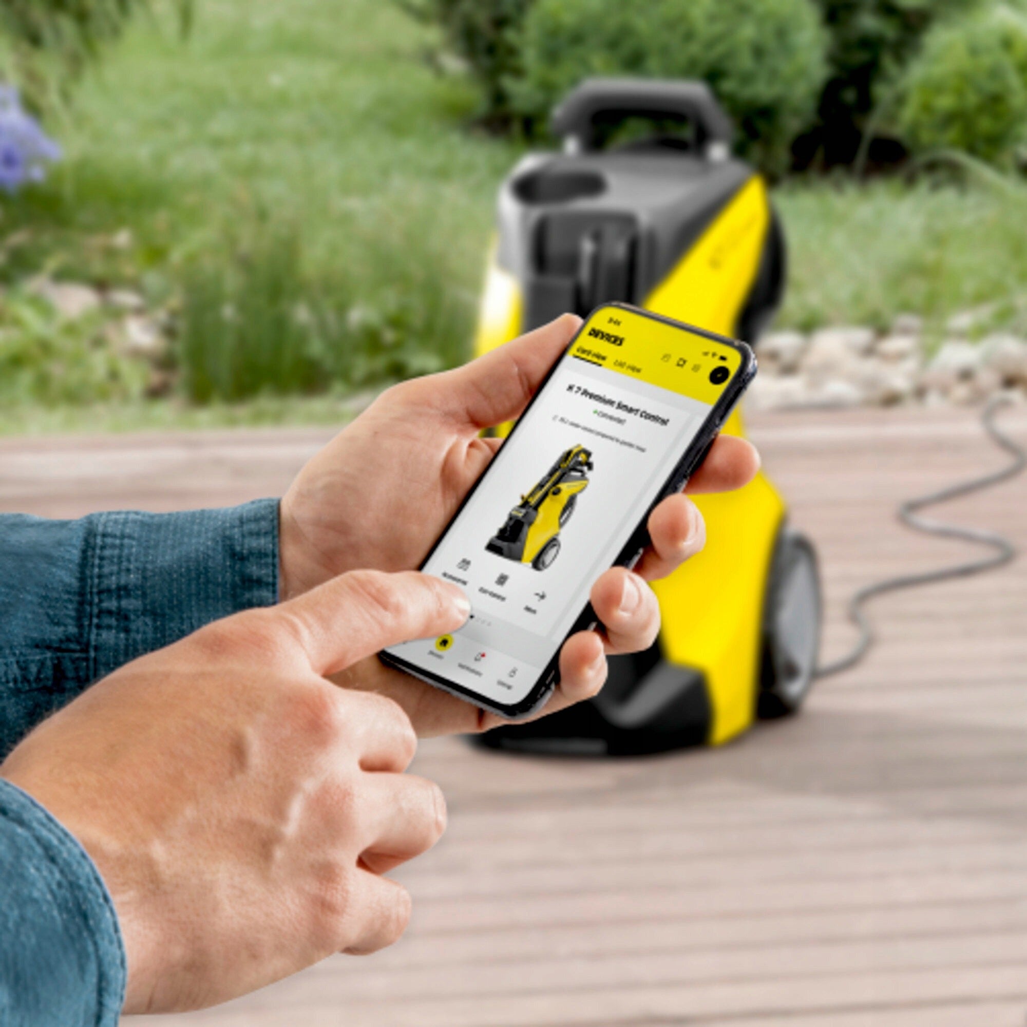 Myjka ciśnieniowa Karcher K 7 Premium 1.317-363.0 + Pianownica FJ6