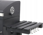 DUŻY GRILL WĘGLOWY XXL REGULOWANY ŻELIWNY RUSZT 78x42,5mm 3 PÓŁKI LUND