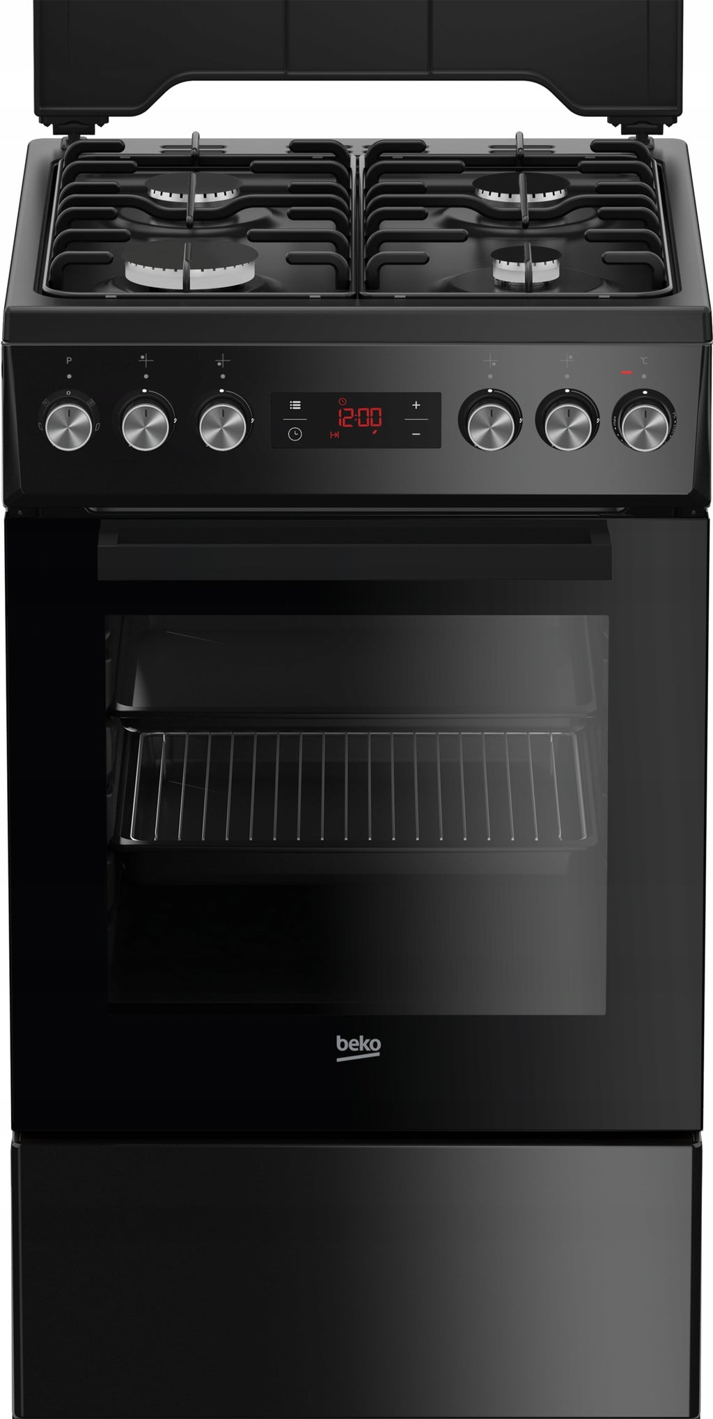 Kuchnia BEKO FSE52321DBD Termoobieg 50cm Czyszczenie parowe Czarna